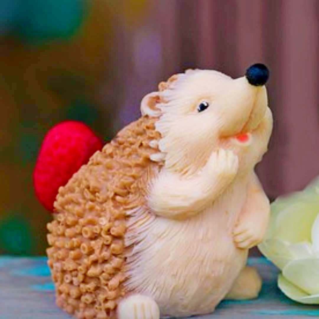 Candle Mold Silicone Soap Animals Mold Making Hedgehog Soap Etsy