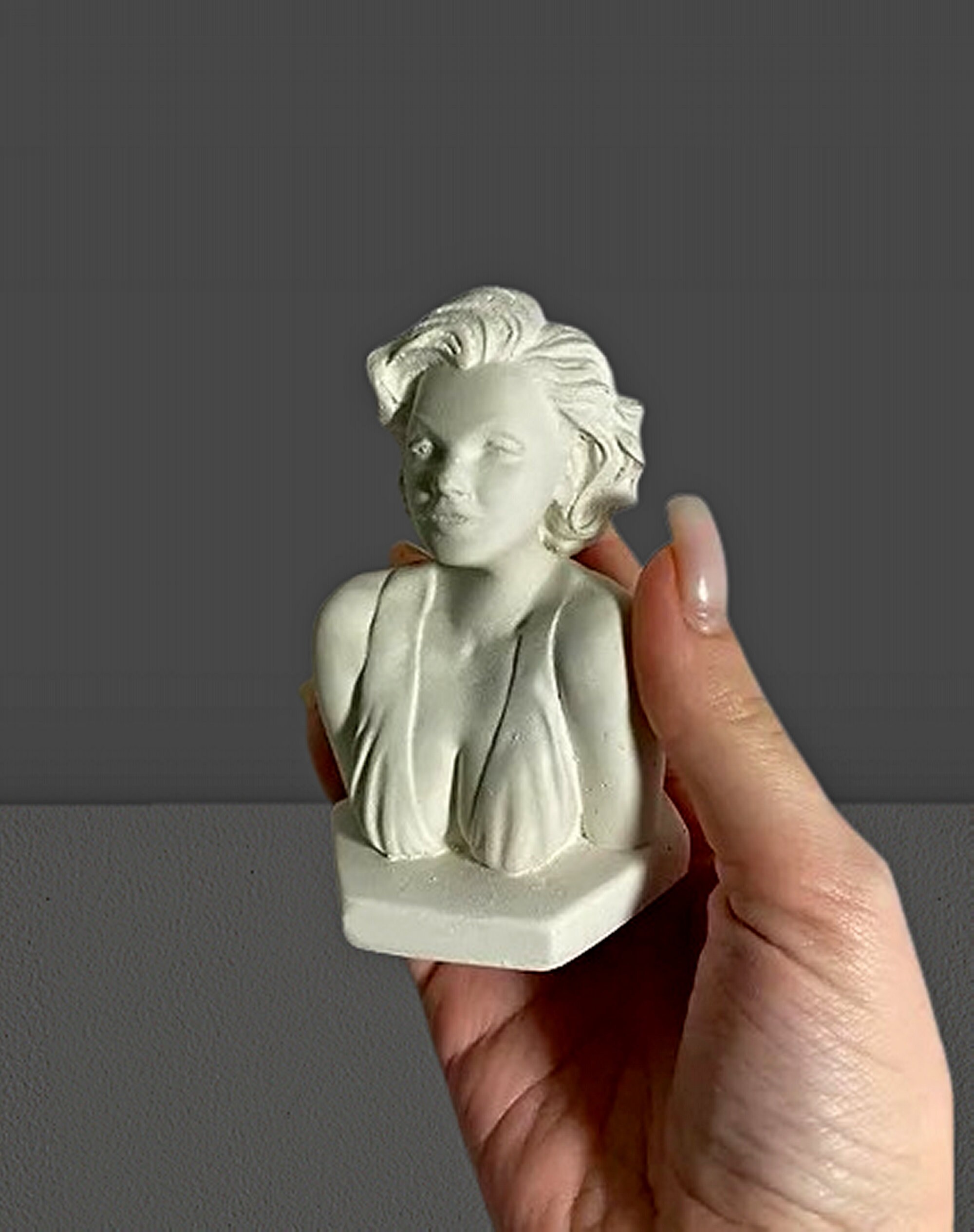 Marilyn Monroe Clay - Etsy