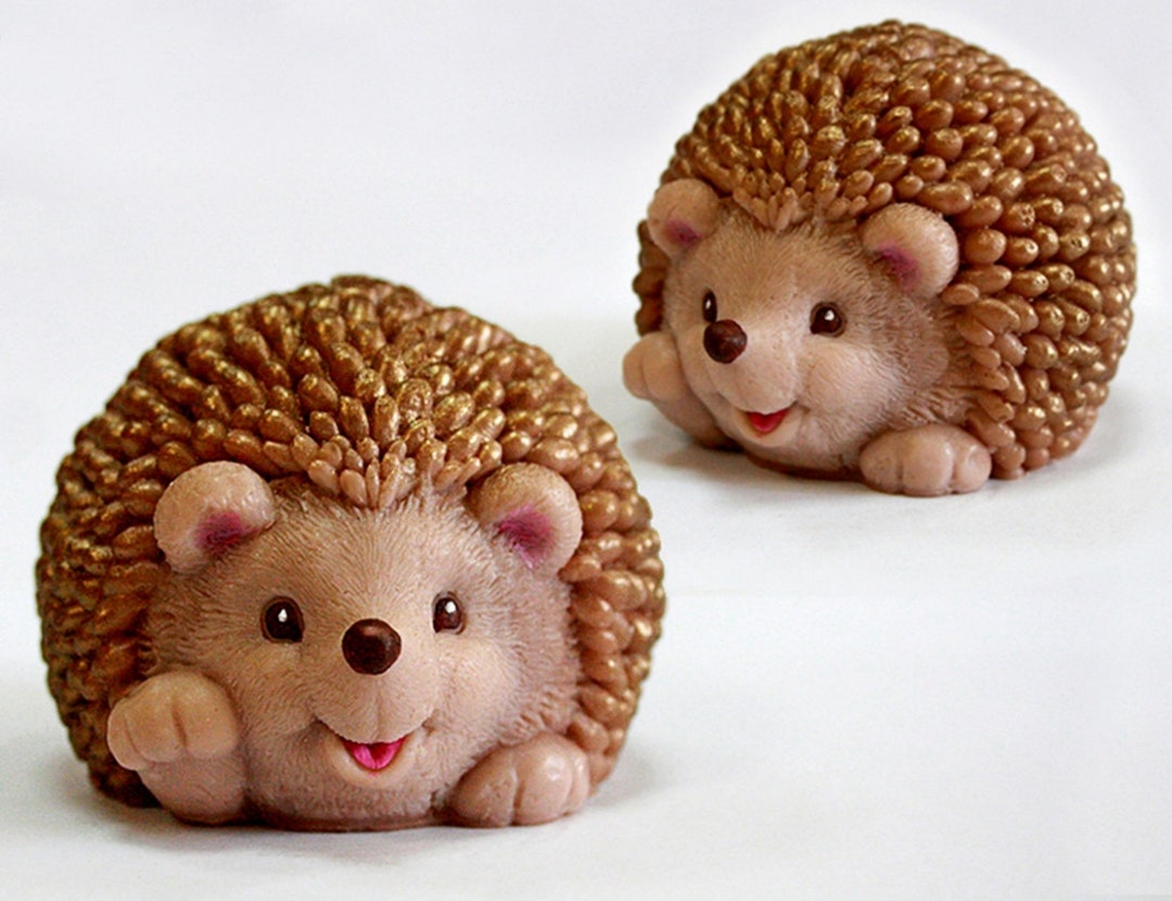 Mold Making Hedgehog Animals Mold Soap Candle Mold Soap Etsy