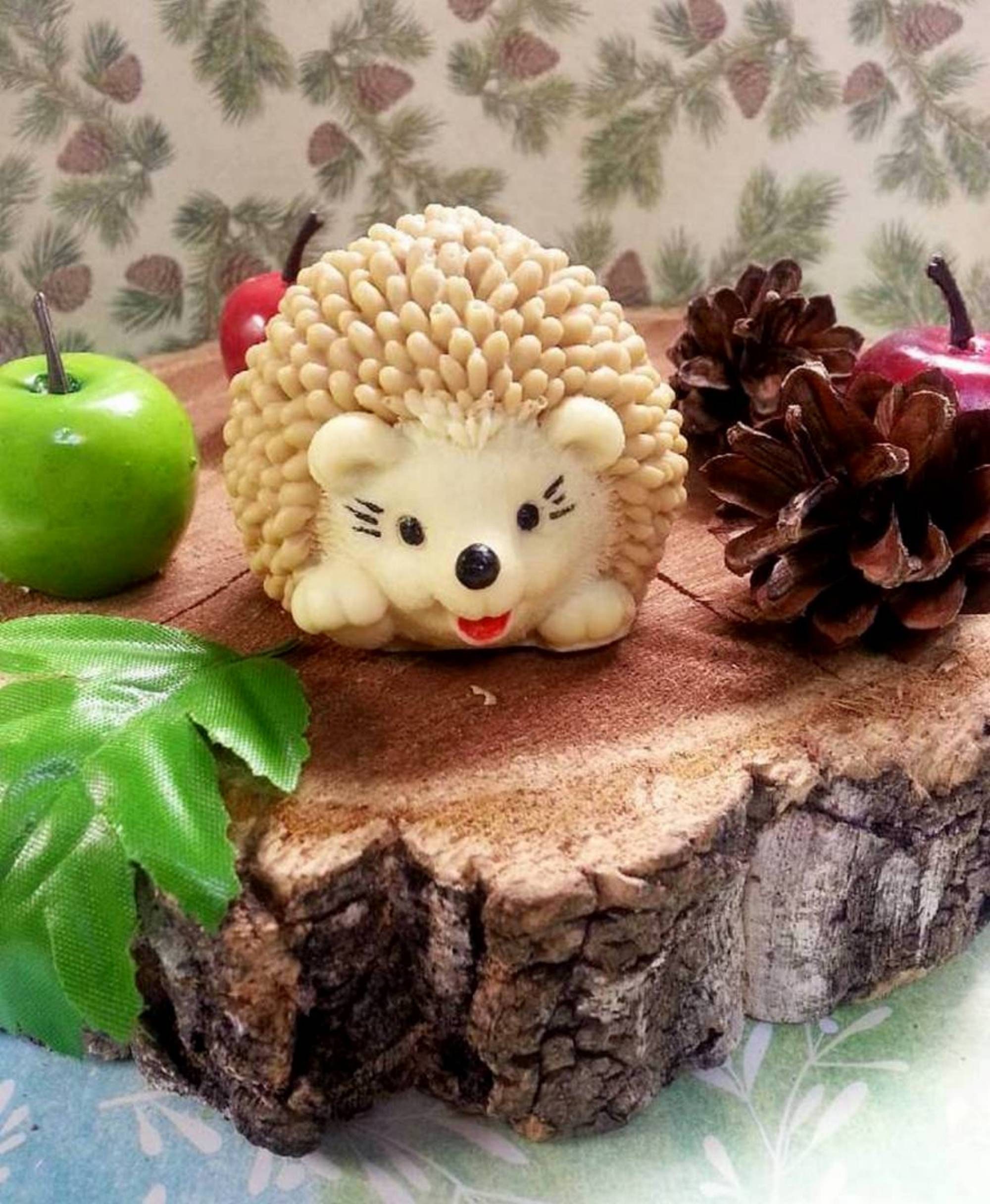 Mold Making Hedgehog Animals Mold Soap Candle Mold Soap Etsy