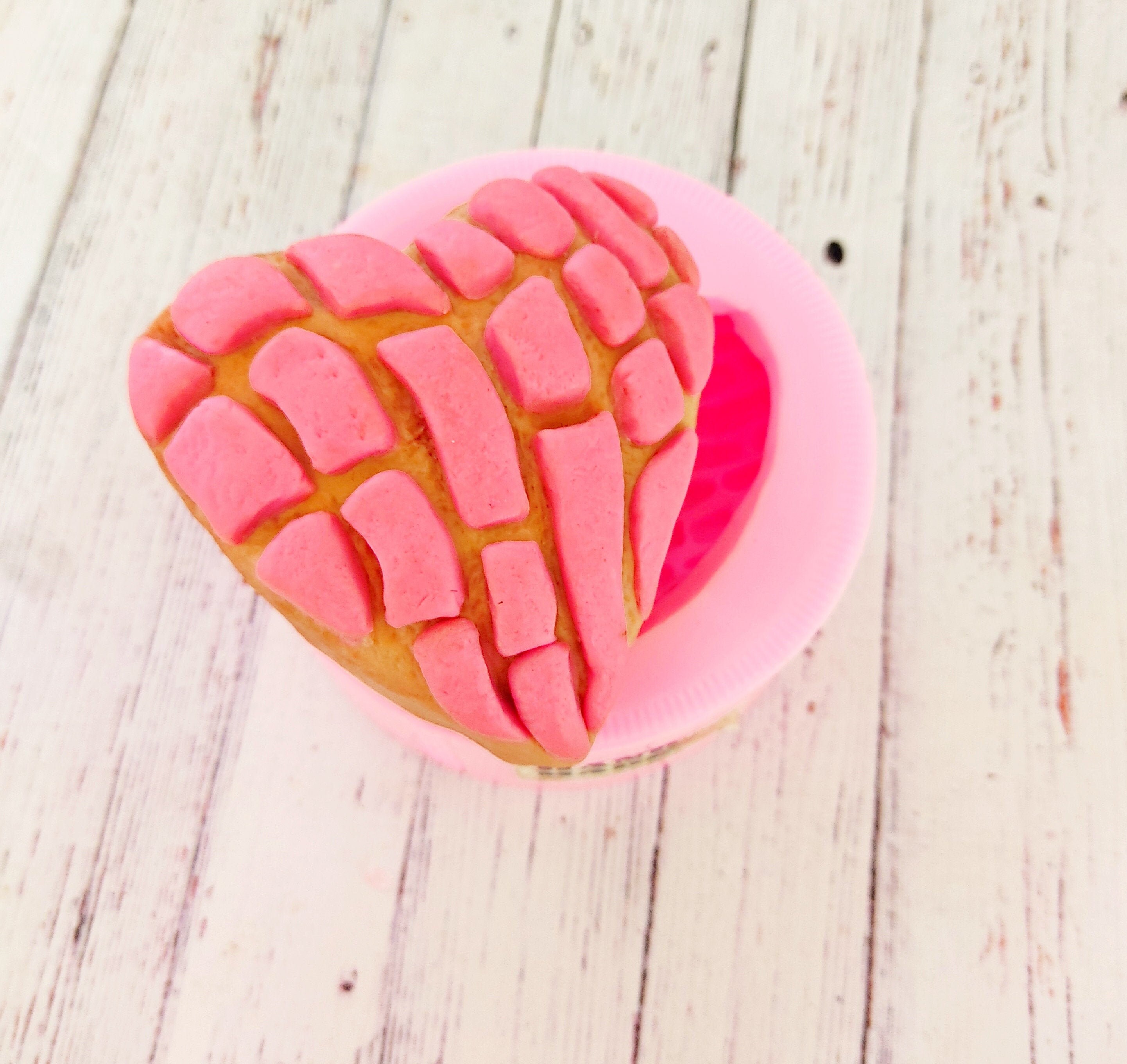 Silicone Soap Mold Concha Mexican Bread Mold Making Candle Molds