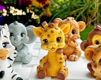 Moule En Silicone 3D Girafe Pour Bougies Et Savons DIY - Réutilisable Et Flexible