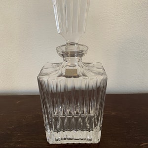 Vintage Mikasa Crystal Decanter - Park Lane