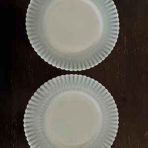 MacBeth Evans Petalware Cremax Salad Plates - Set of Two (2)