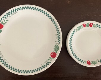 Vintage Corelle Dinner Plates Vintage Corelle Gold Butterfly