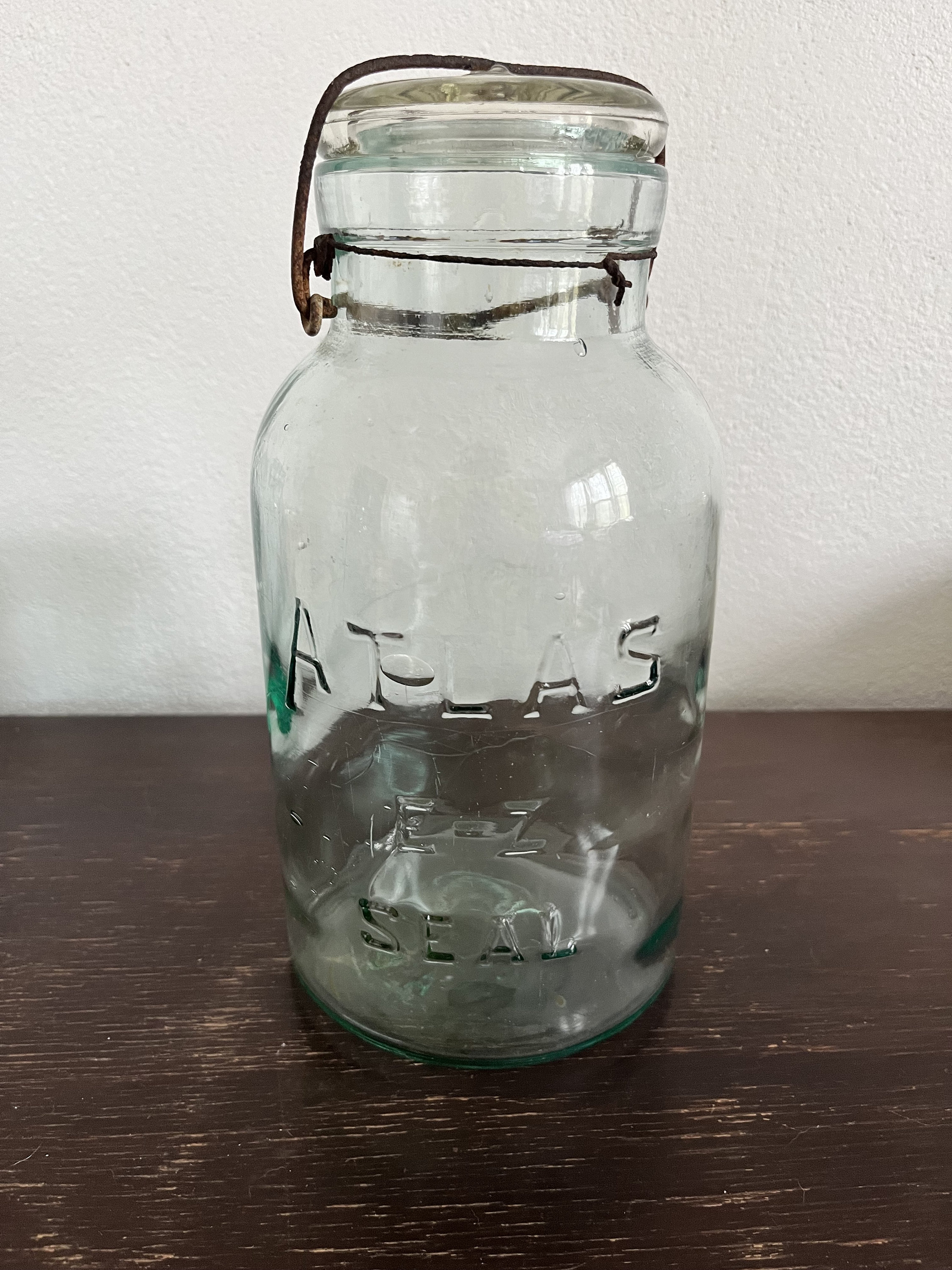 Hazel atlas clear glass jar - Etsy 日本