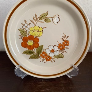 Vintage Mountain Wood Stoneware Platter - Trellis Blossom - 12&quot;
