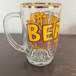 Vintage Bermuda Souvenir Stein Mug