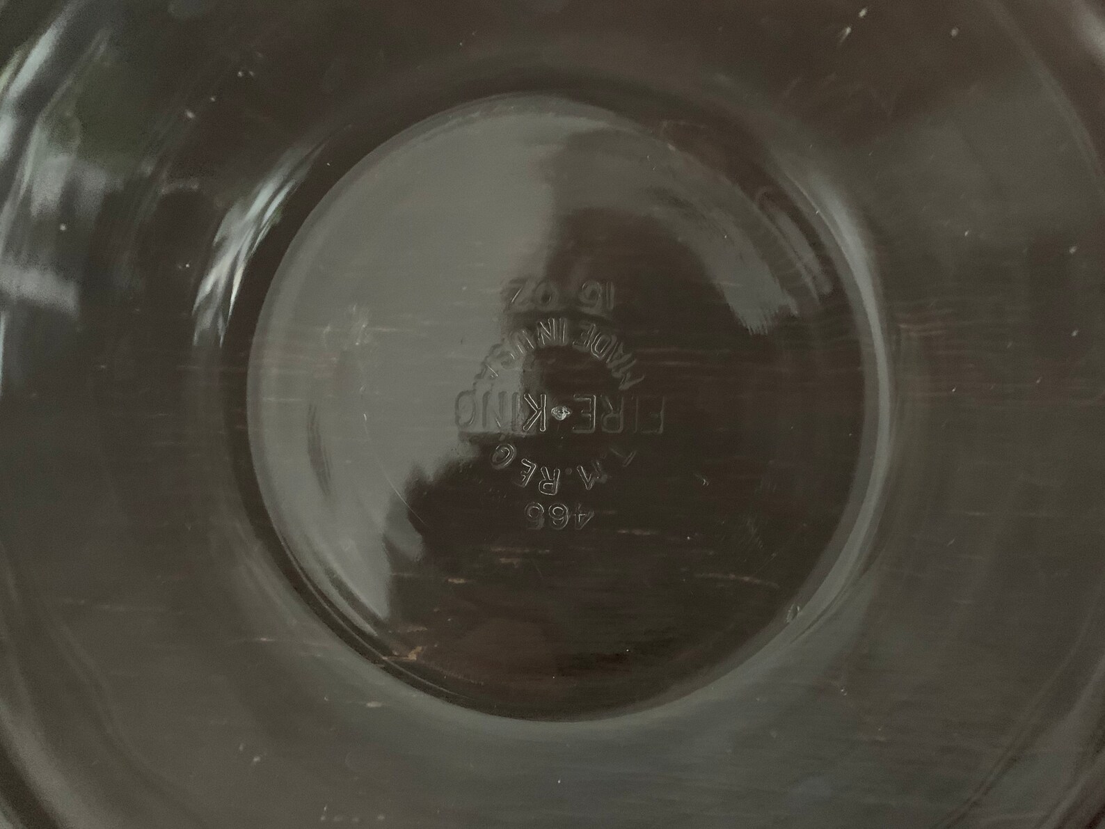 Vintage Fireking Clear Glass 15 Oz Prep Bowls 465 Set of Two 2 Etsy