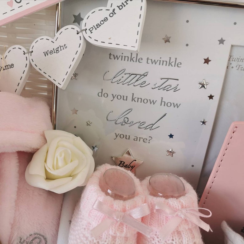 Congratulations A BEAUTIFUL BABY GIRL Gift Hamper Baby