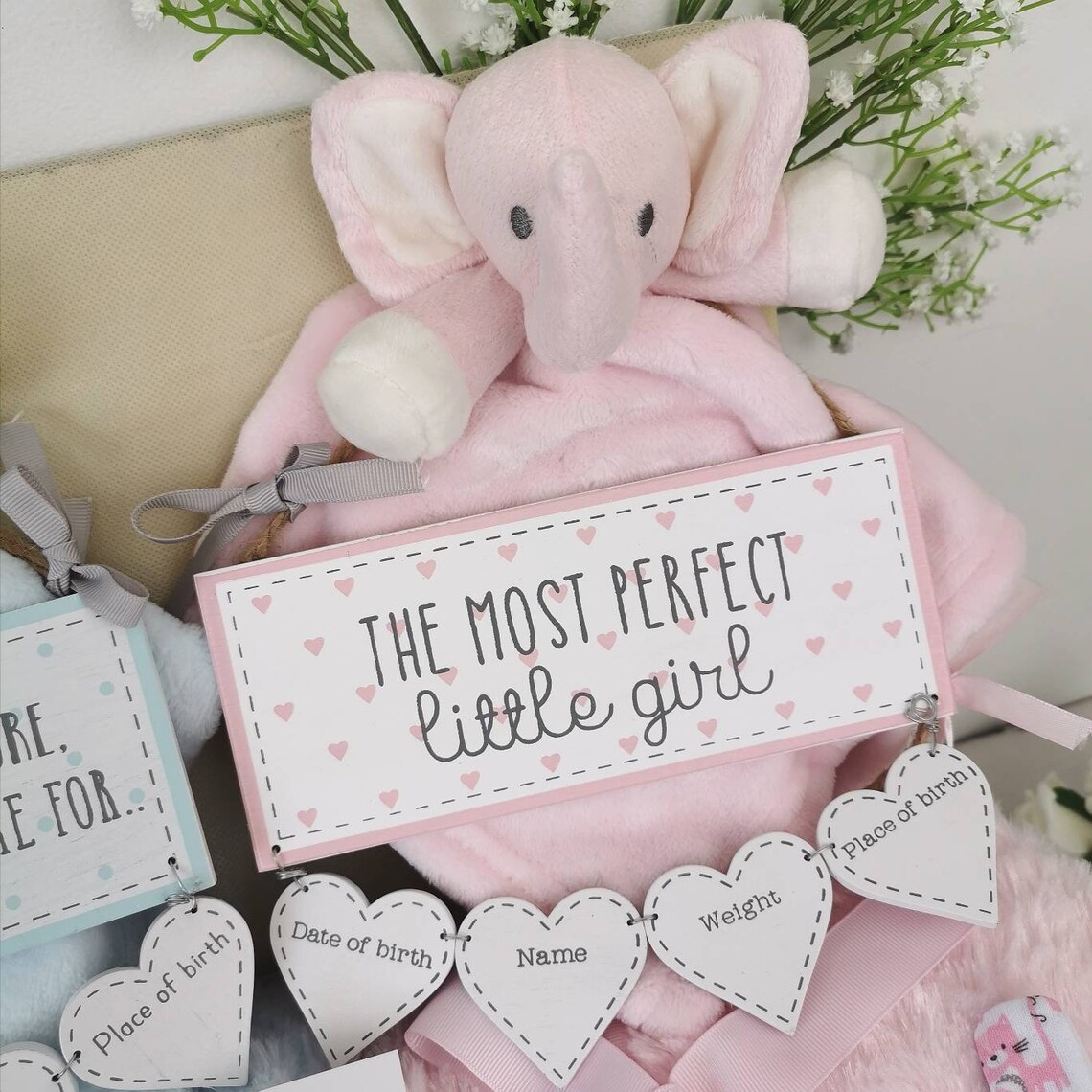 Deluxe Twin Baby Boy And Baby Girl Keepsake Gift Etsy