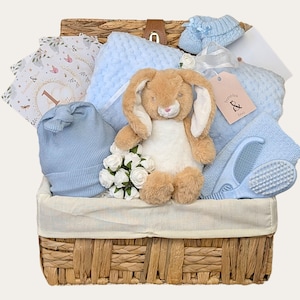 Cesta de presentes para bebês - Benji Bunny