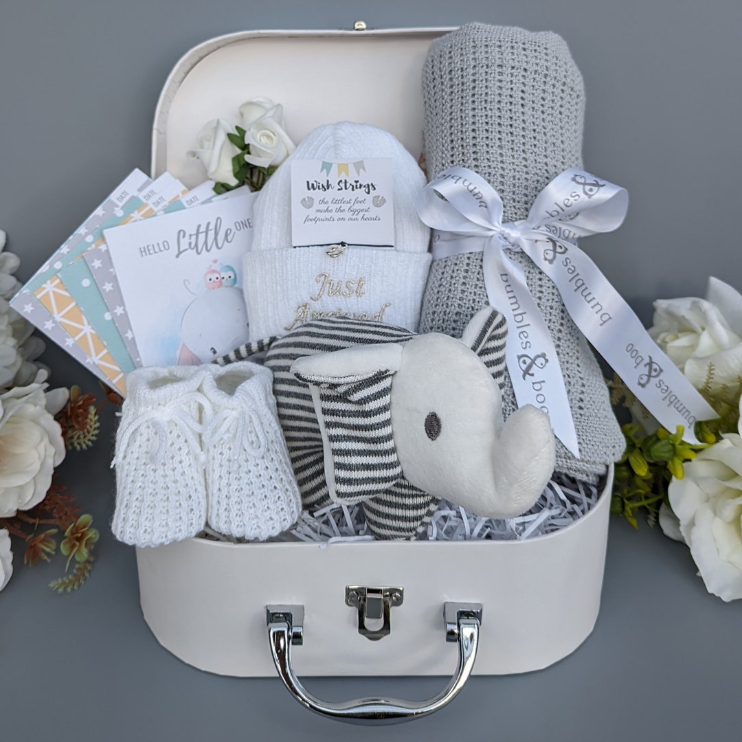 Stunning & Unisex New Baby Keepsake Trunk Elephant and Star Etsy