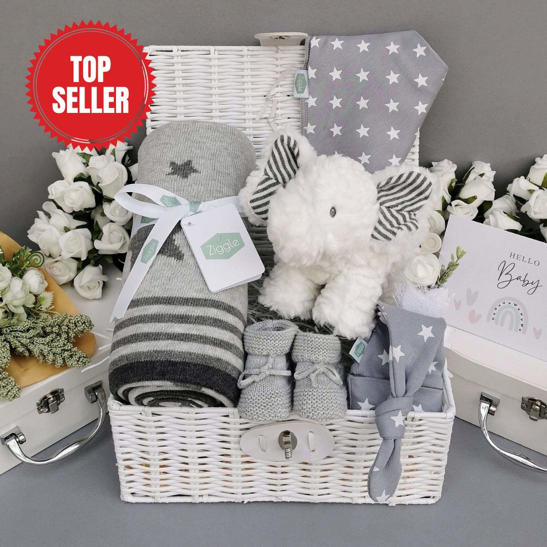 Elephant Theme Luxury Baby Shower Gift Hamper New Mum Hamper - Etsy ...