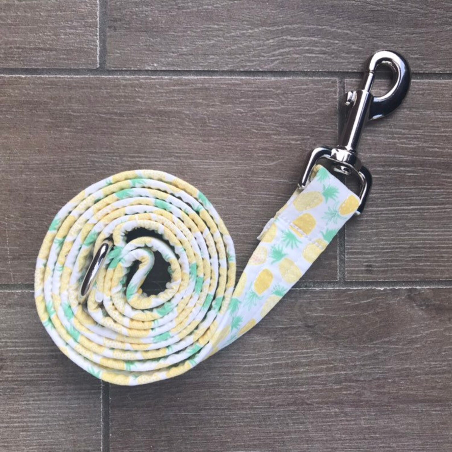 Pineapple Dog Leash / Dog Lead 3 4 and 5 feet available Etsy