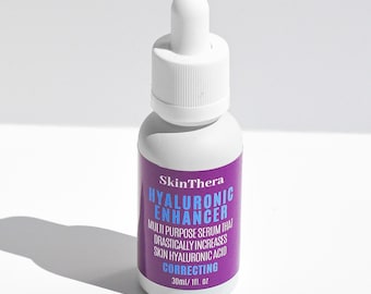 HYALURONIC ENHANCER PCA by SkinThera · #1 Max Hydration Moisturizing Serum, Pyroglutamic,  Purple Rice,  Licorice, Anti-Aging Skincare, Yuzu