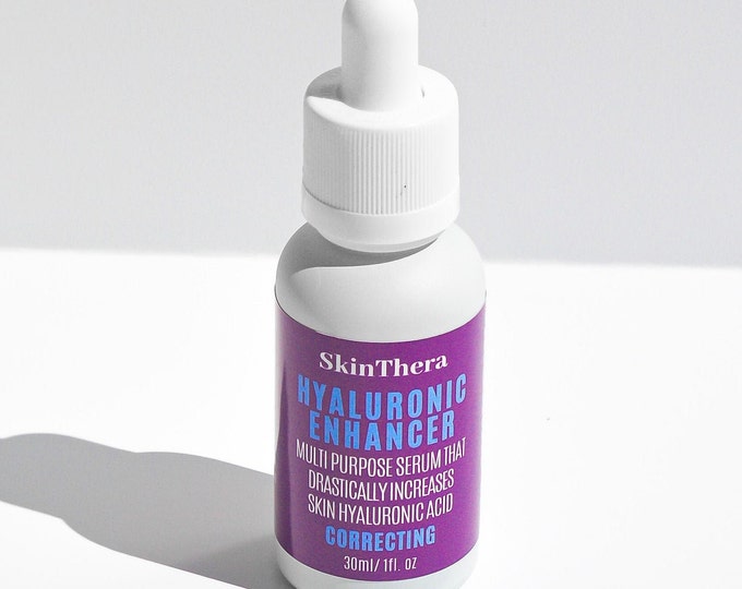 HYALURONIC ENHANCER PCA by SkinThera · #1 Max Hydration Moisturizing Serum, Pyroglutamic,  Purple Rice,  Licorice, Anti-Aging Skincare, Yuzu