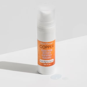 COPPER Serum By SkinThera · Anti-Aging Peptide Serum | Copper Peptide + Argireline + Matrixyl | Firming Hydrating Wrinkle Repair Face Serum