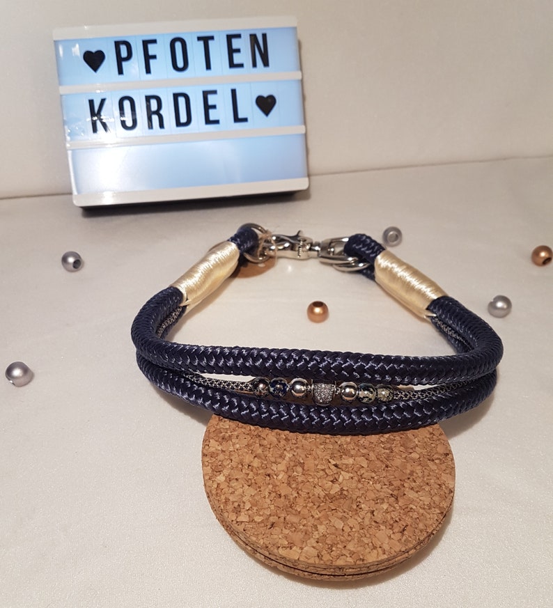 Hunde Halsband aus PPM leicht Handmade Bild 1