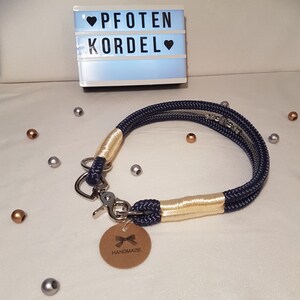 Hunde Halsband aus PPM leicht Handmade Bild 2