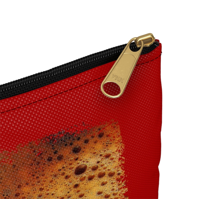 Globpen GP0640aAP Coffee Accessory Pouch Zippered Bag 2 sizes Ladies makeup trend pouch Nostalgia Cafe print traveler small toilet bag
