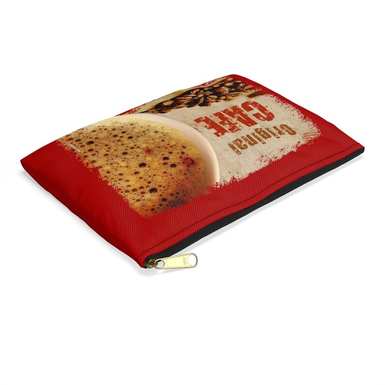 Globpen GP0640aAP Coffee Accessory Pouch Zippered Bag 2 sizes Ladies makeup trend pouch Nostalgia Cafe print traveler small toilet bag