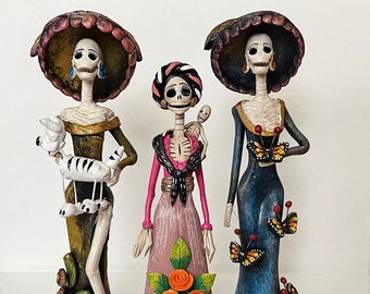 Catrina Mexicana Art Arte mexicano Dia de Los Muertos# Catrina doll# Catrina#catrina avg#skull art# coco