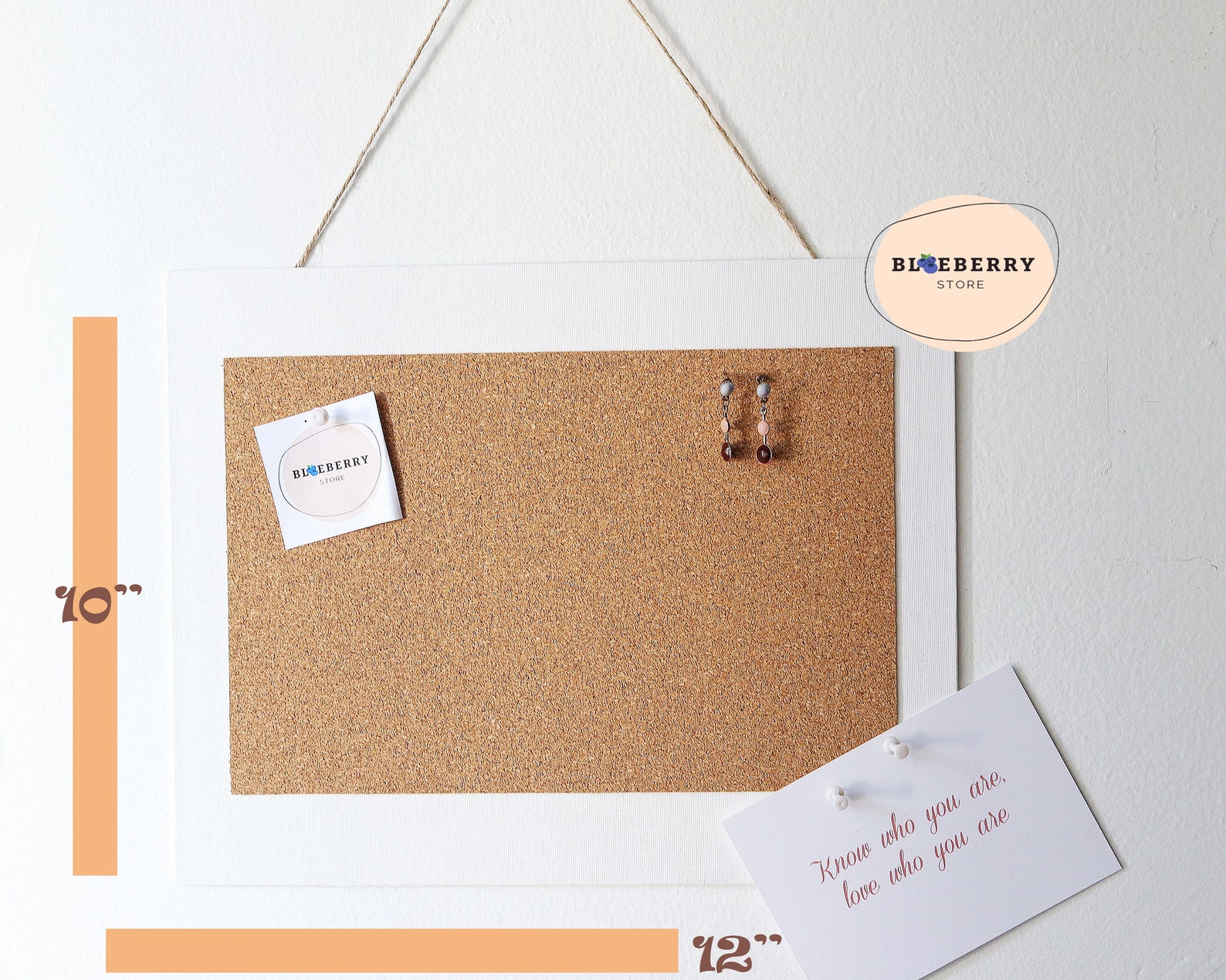 Aesthetic Cork Board Memo Board Office Board Pinboard Etsy