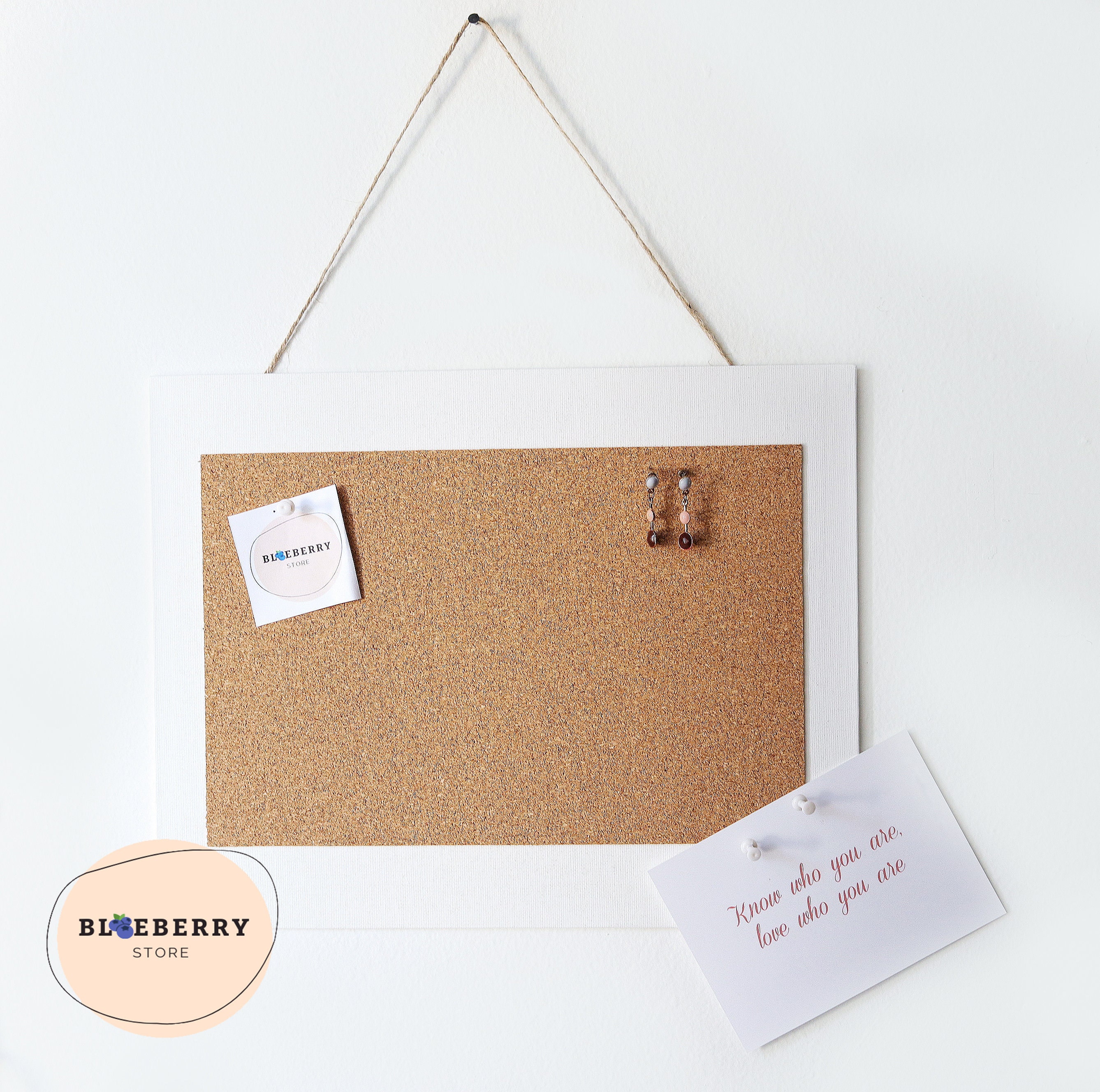 Aesthetic Cork Board Memo Board Office Board Pinboard Etsy