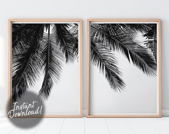 Palm Tree Wall Art Etsy