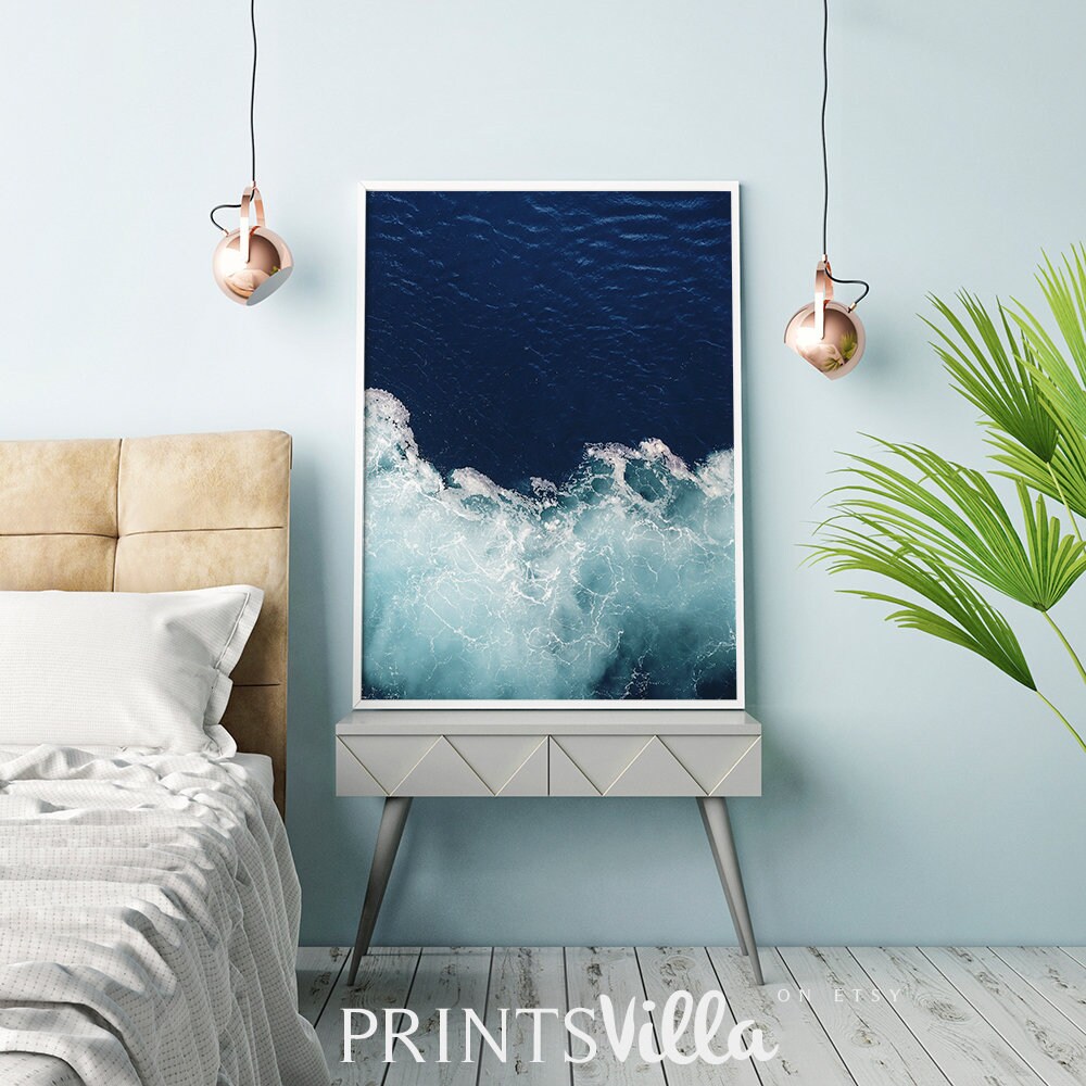 Sea Print Ocean Wall Art Nautical Art Print Beach Wall | Etsy