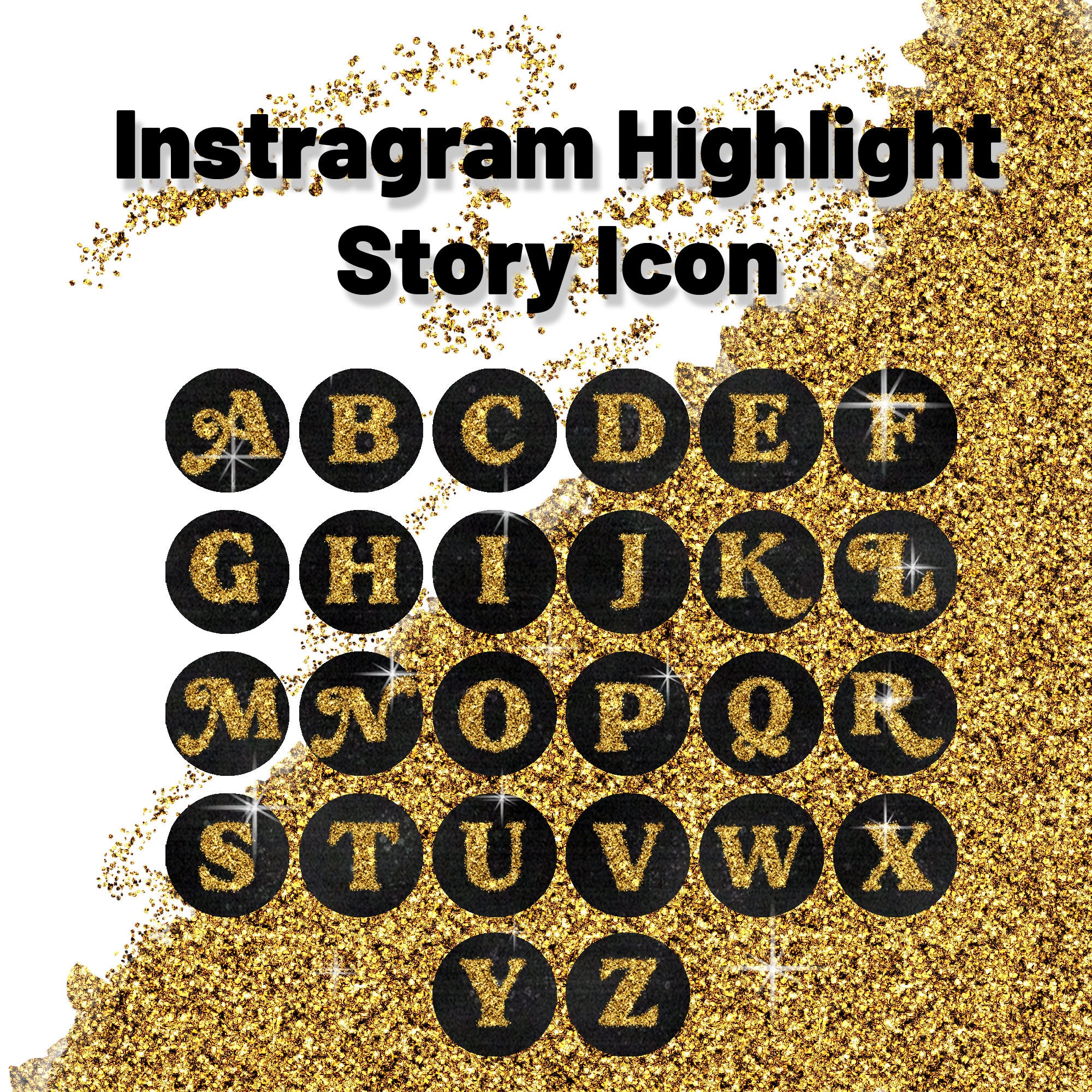 Đừng bỏ qua Icon Instagram Highlight chữ đậm kiểu Serif năm 2024! Sự kết hợp giữa kiểu chữ Serif và gam màu vàng hoàng gia tạo nên những icon đẹp mắt và sang trọng, giúp phản ánh đầy đủ cá tính của bạn. Sử dụng những icon này để tăng tính chuyên nghiệp cho trang cá nhân của bạn, hoặc để tạo ra một câu chuyện Instagram độc đáo và thu hút.