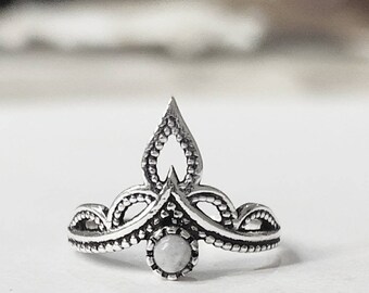 good luck ring italian rings gipsy bohemian baroque Charms ring