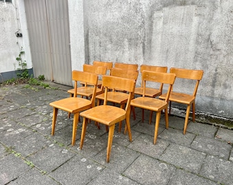 Vintage Frankfurt chairs Old wooden chairs Pub chairs