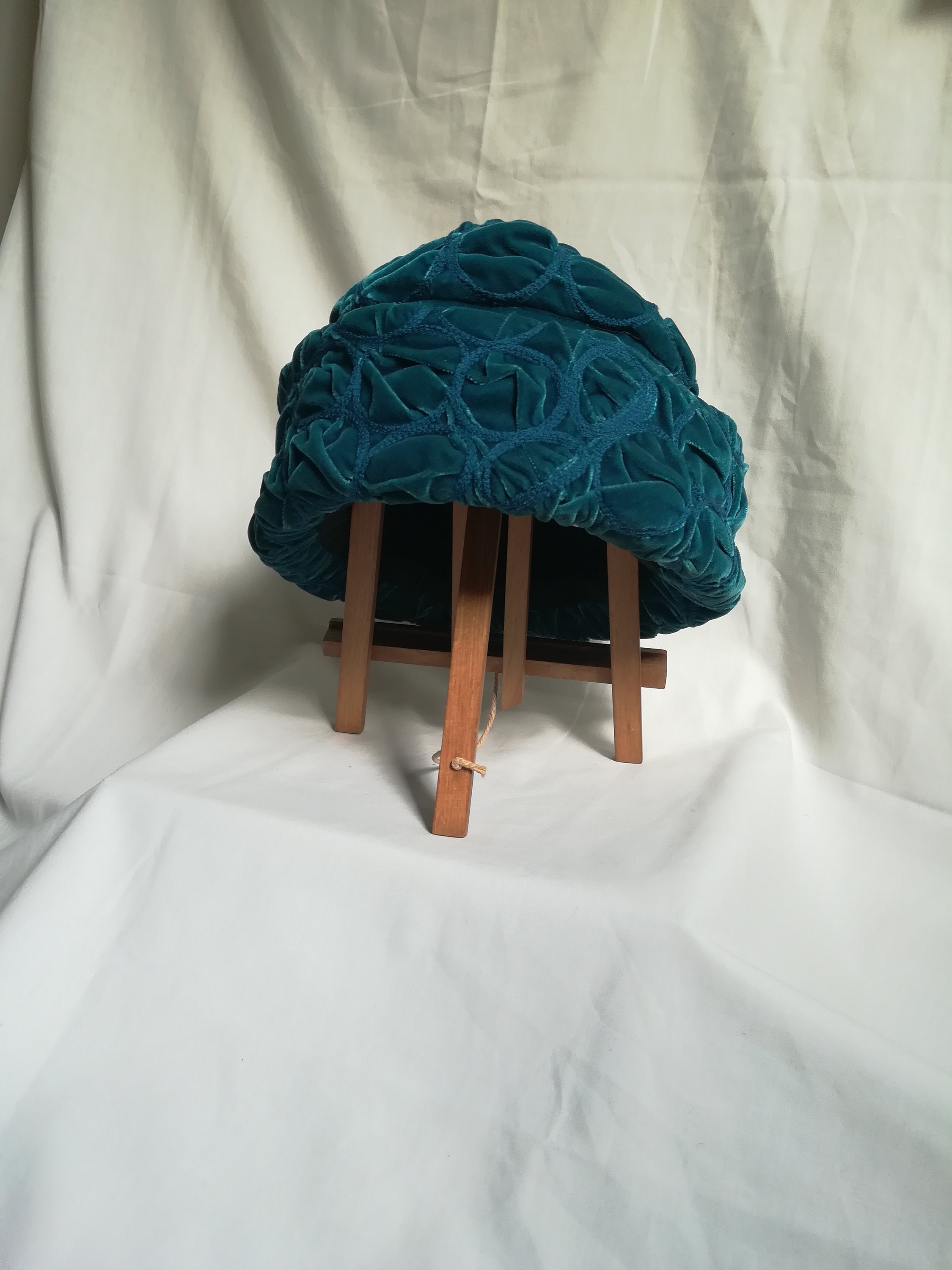 60's Claude Saint Cyr - Chapeau de velours de Paris - Etsy France