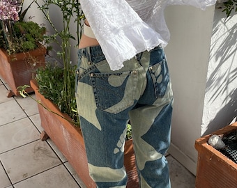 Rare 1998 F/W Vivienne Westwood Anglomania Printed Jeans