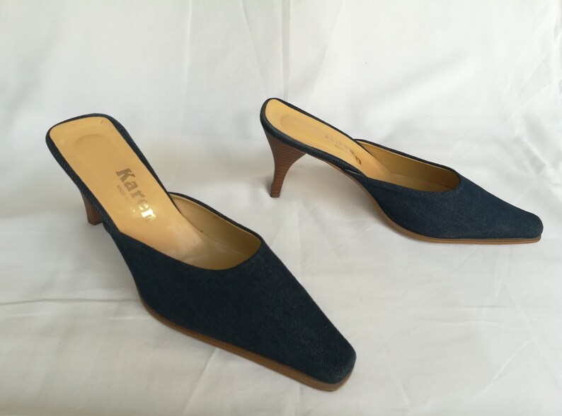 blue mule heels