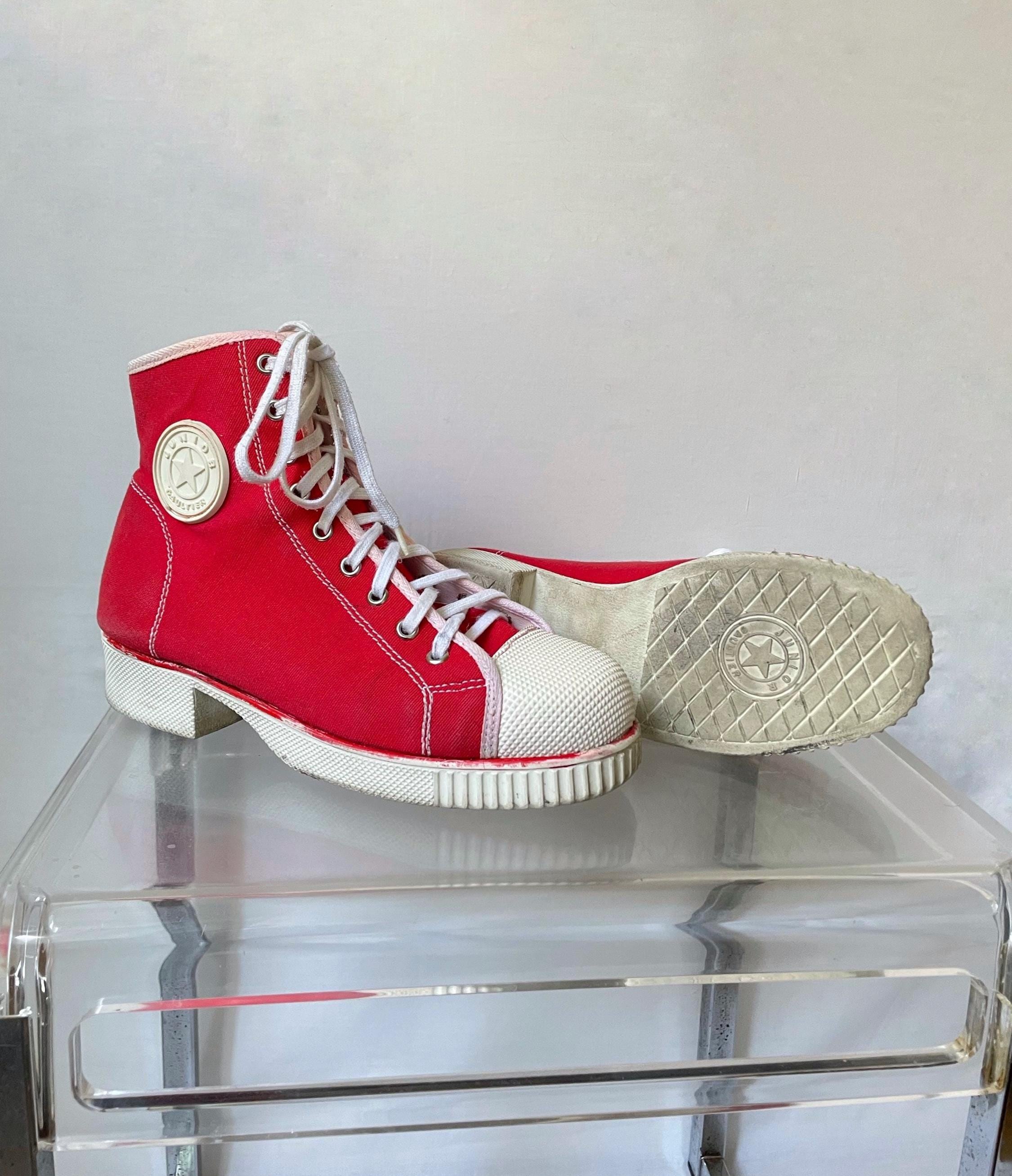 Jean Paul Gaultier タグ付 レザーレースアップパンプス Jean Paul Gaultier タグ付 レザーレースアップパンプス