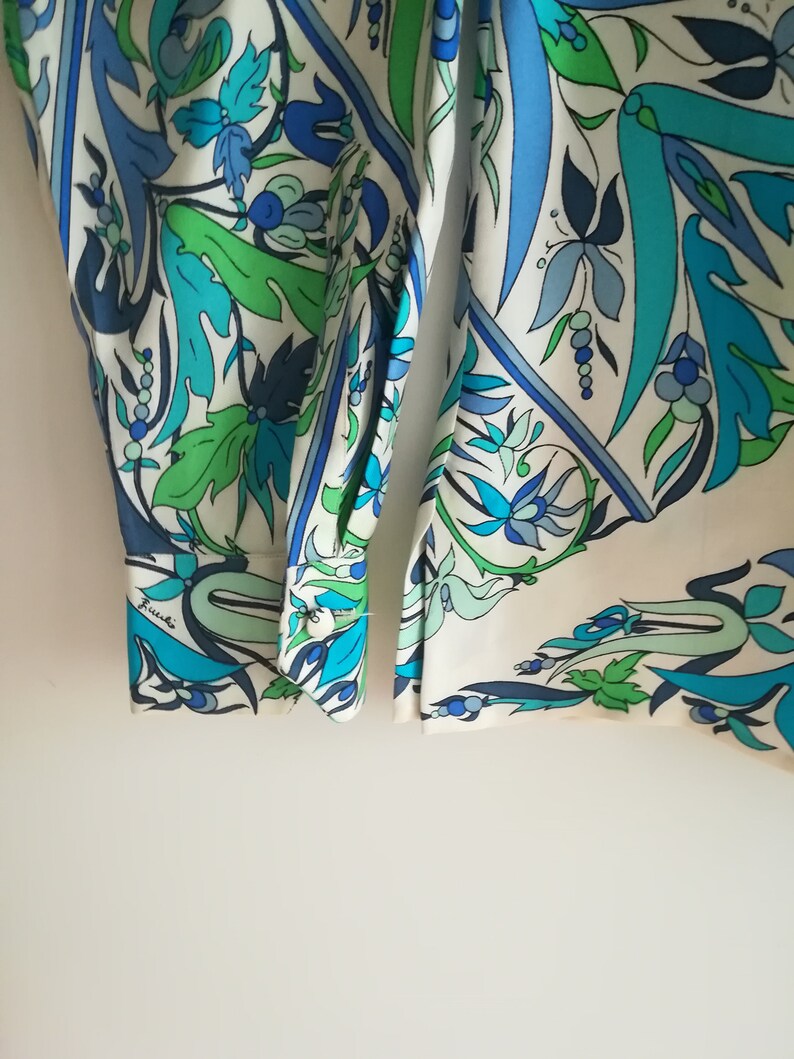 size 10 60/'s Emilio Pucci printed shirt