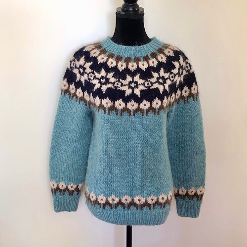 SKANDIQ Sweater Digital Pattern for Knitters English and - Etsy