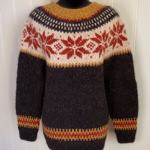 STJØRNU Sweater Digital Pattern for Knitters English and Norwegian - Etsy