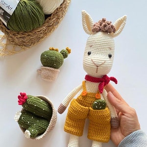 Barney the Cactus Lama