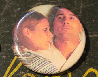 The Royal Tenenbaums 2.25" Button Keychain Magnet  Pin Badge Margo Richie Wes Anderson Repro Movie Film Franny Zooey Gwyneth Paltrow Gift