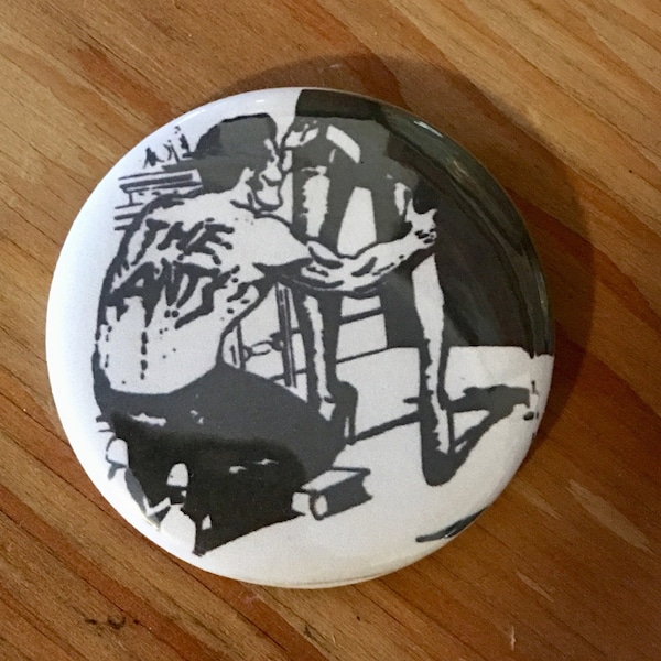 Adam And The Ants 1976 2.25" Button Keychain Magnet  Pin Badge Repro Collectable Rare Band Button Vintage First Edition 1970s Music Gift