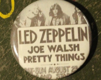 Led Zeppelin 2.25 Button Keychain Magnet Pin Badge Photo | Etsy