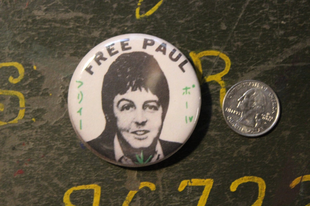 Free Paul Mccartney 2.25 Button Keychain Fridge Magnet - Etsy