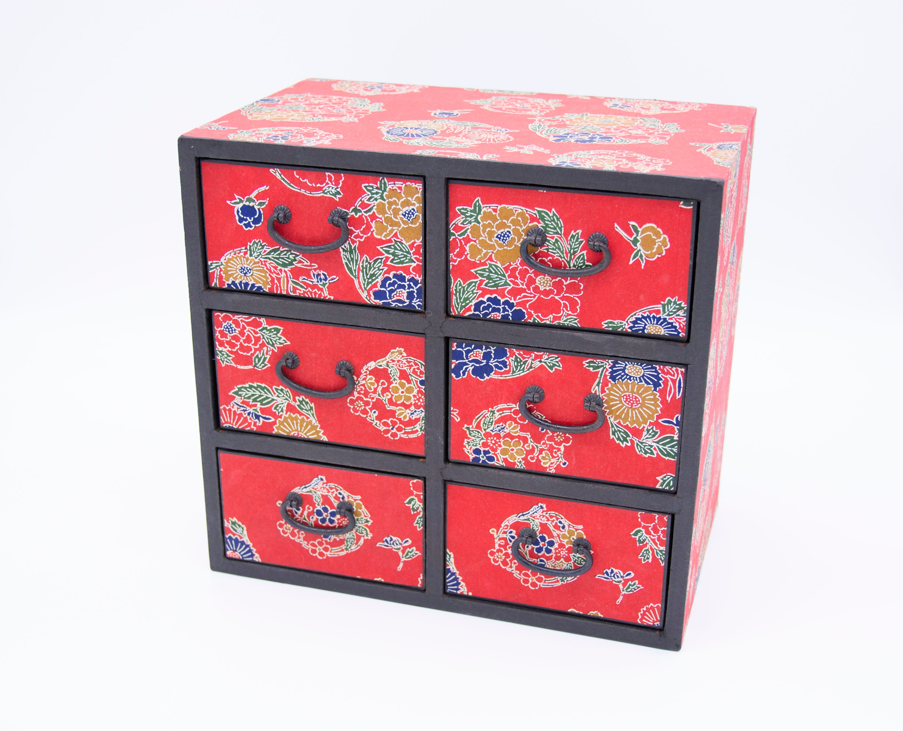 Jewelry Box Caja japonesa de madera y papel cajas | Etsy