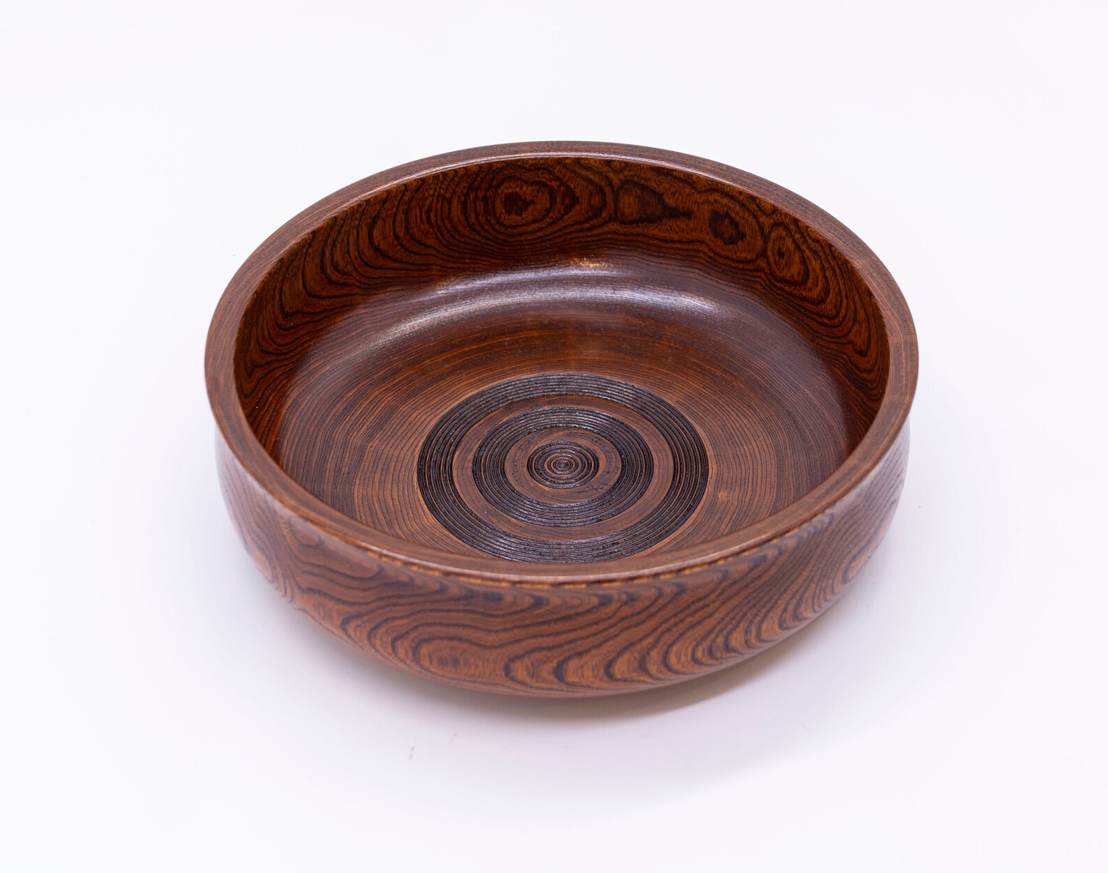 Bowl round Japanese Wood serving decorative platters Etsy