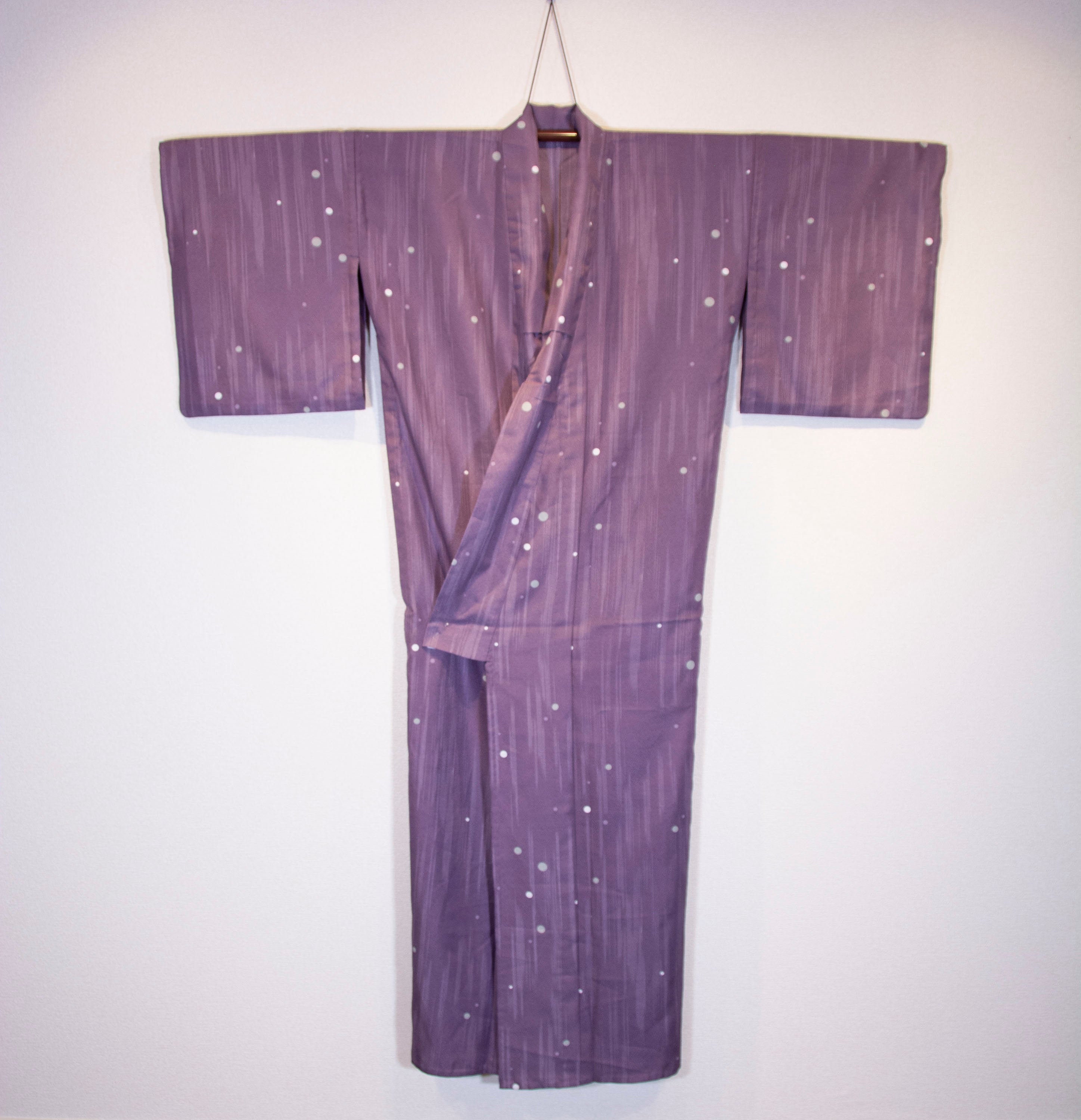Kimono Summer japanese dress Purple Etsy