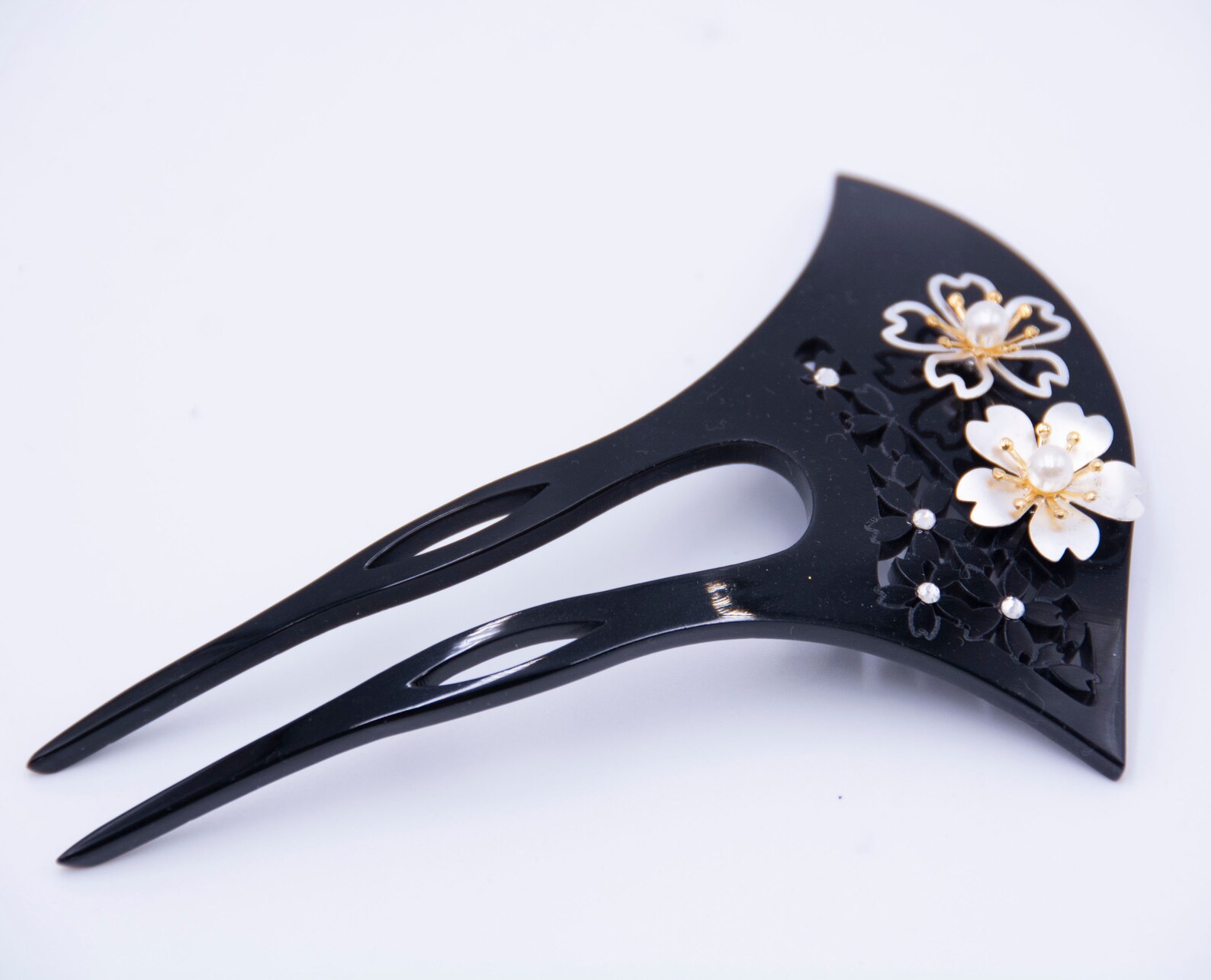 Kanzashi Japanese Hairpin ornament hair flowers Etsy